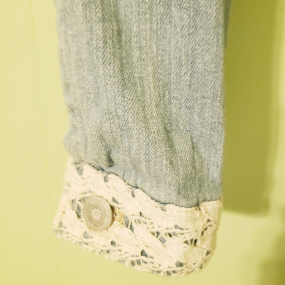 Denim & Lace Jacket - Picture 2 of 4